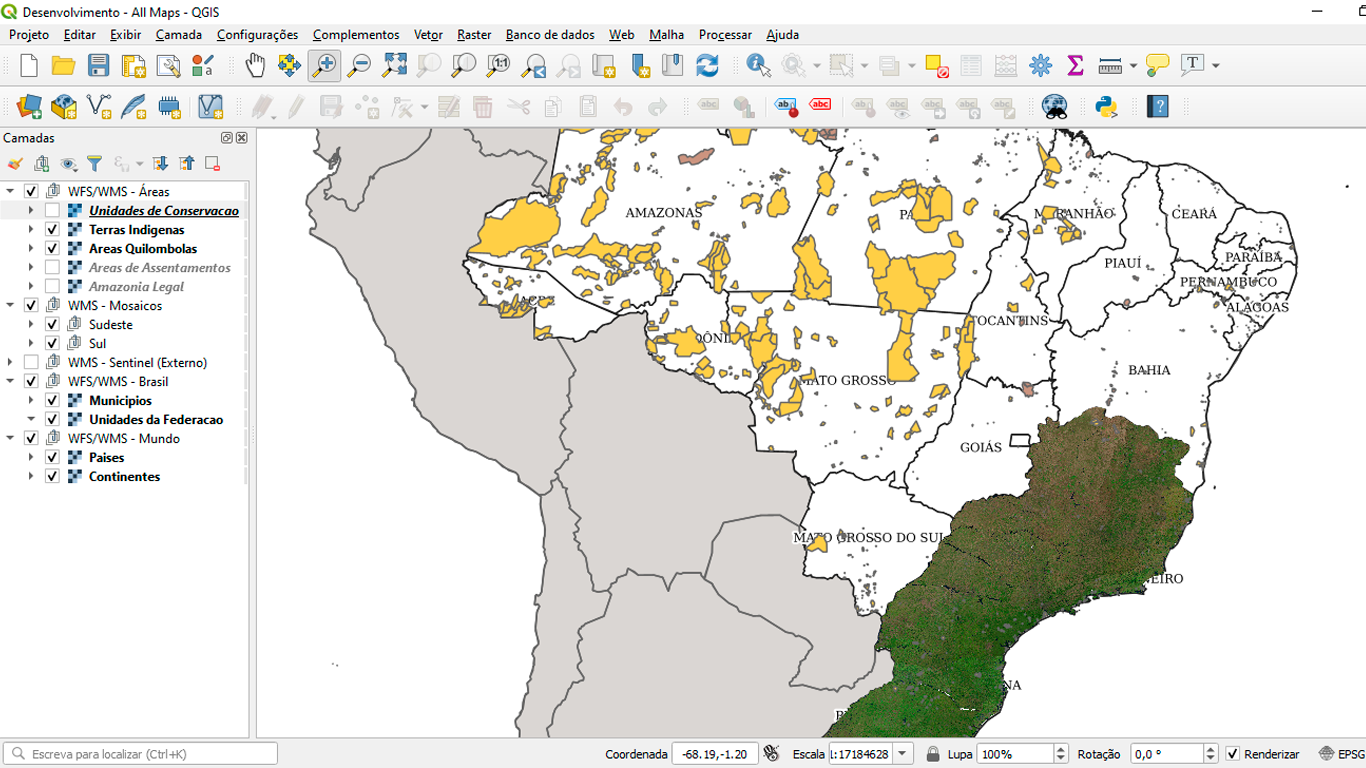 All Maps - Monitoramento Agrícola